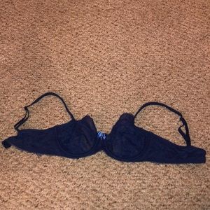 Victoria Secret Lace Bra Navy/ Blue